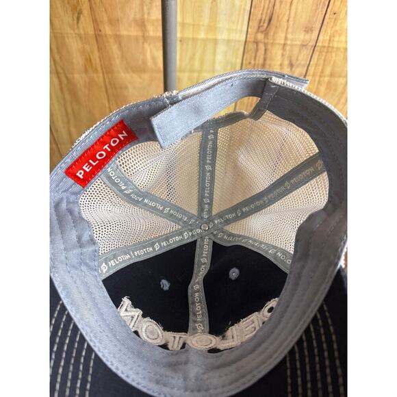 Peloton Trucker Hat Adjustable Navy and Gray - Picture 4 of 5